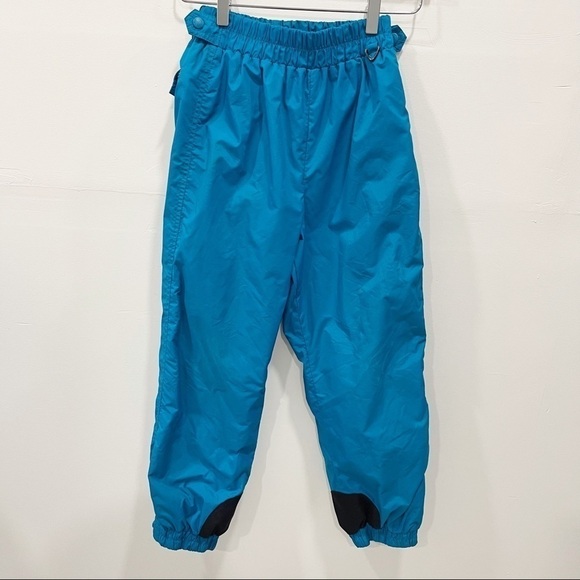 Columbia Youth Snow Ski Waterproof Pants Blue 10/12 - Picture 1 of 10